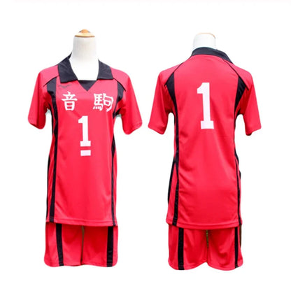 Msby Black Jackals Cosplay Costume Haikyu Volleyball Club Karasuno Nekoma Karasuno High School Sportswear Jersey Uniform