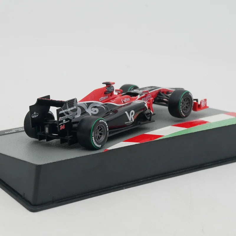 Ixo 1:43 VR-01 2010 Timo Glock Racing Diecast Car Model Metal Toy Vehicle