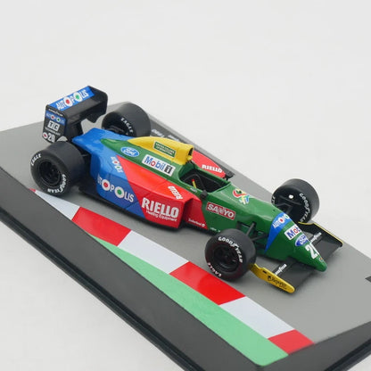 Ixo 1:43 BENETTON B190 1990 NELSON PIQUET Diecast Car Model Metal Toy Vehicle