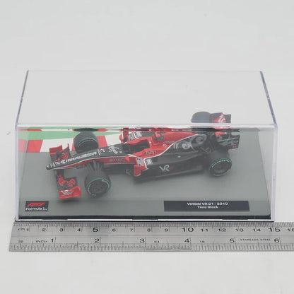 Ixo 1:43 VR-01 2010 Timo Glock Racing Diecast Car Model Metal Toy Vehicle