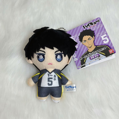 Haikyuu Kawaii Hinata Shoyo Plush Toy Doll Pendant Anime Cartoon Cute Little Doll Backpack Ornament Boys and Girls Reward Gift