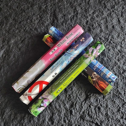 FY 20 Sticks India Tibetan Sage Rose Incense Meditation Jasmine Home Fragrance Bedroom Toilet Agarwood Buddha Line Aromatherapy