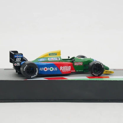 Ixo 1:43 BENETTON B190 1990 NELSON PIQUET Diecast Car Model Metal Toy Vehicle
