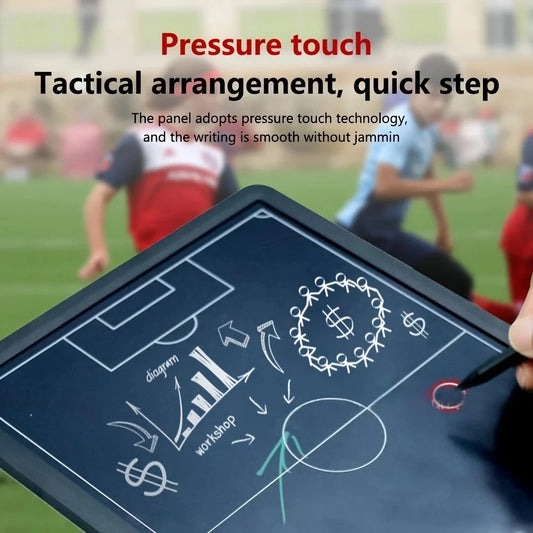 Electronic Soccer Coaching Board Playmaker LCD Soccer Coach Board Strategy Tactic Marker Board With Flexible LCD Screen And Styl