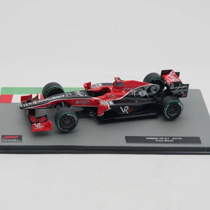 Ixo 1:43 VR-01 2010 Timo Glock Racing Diecast Car Model Metal Toy Vehicle