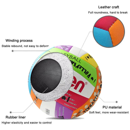 Newest Molten Volleyball Standard Size 5 PU Material Soft Touch High Quality Indoor Outdoor Sports Competition Training Balls