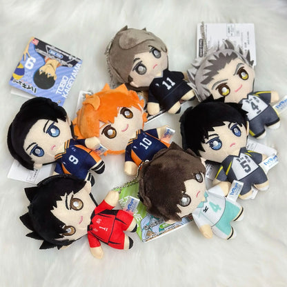 Haikyuu Kawaii Hinata Shoyo Plush Toy Doll Pendant Anime Cartoon Cute Little Doll Backpack Ornament Boys and Girls Reward Gift