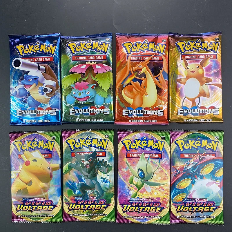 10/20pc Pokemon Cards GX Tag Team Vmax EX Mega Energy Shining Pokemon Card Game Carte Trading Collection Cards Pokemon Cards