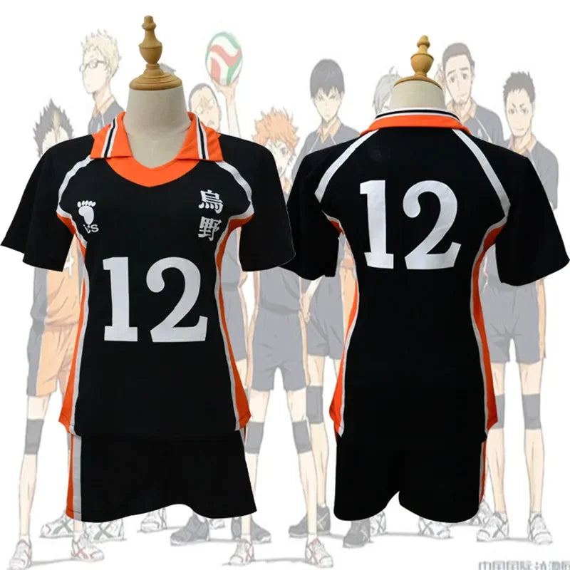 Msby Black Jackals Cosplay Costume Haikyu Volleyball Club Karasuno Nekoma Karasuno High School Sportswear Jersey Uniform