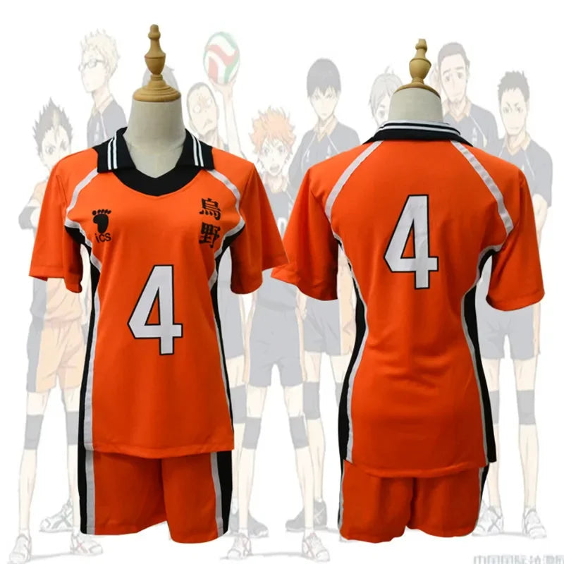 Msby Black Jackals Cosplay Costume Haikyu Volleyball Club Karasuno Nekoma Karasuno High School Sportswear Jersey Uniform