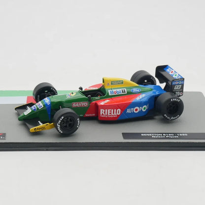 Ixo 1:43 BENETTON B190 1990 NELSON PIQUET Diecast Car Model Metal Toy Vehicle