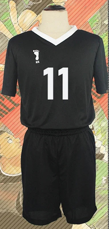 Msby Black Jackals Cosplay Costume Haikyu Volleyball Club Karasuno Nekoma Karasuno High School Sportswear Jersey Uniform