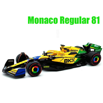 New 2024 Bburago F1 1:43 Bwt Alpine A524 Two Color Blue Pink Alloy Miniature Diecast Model #10 #31 Formula Car Model Toys Gift