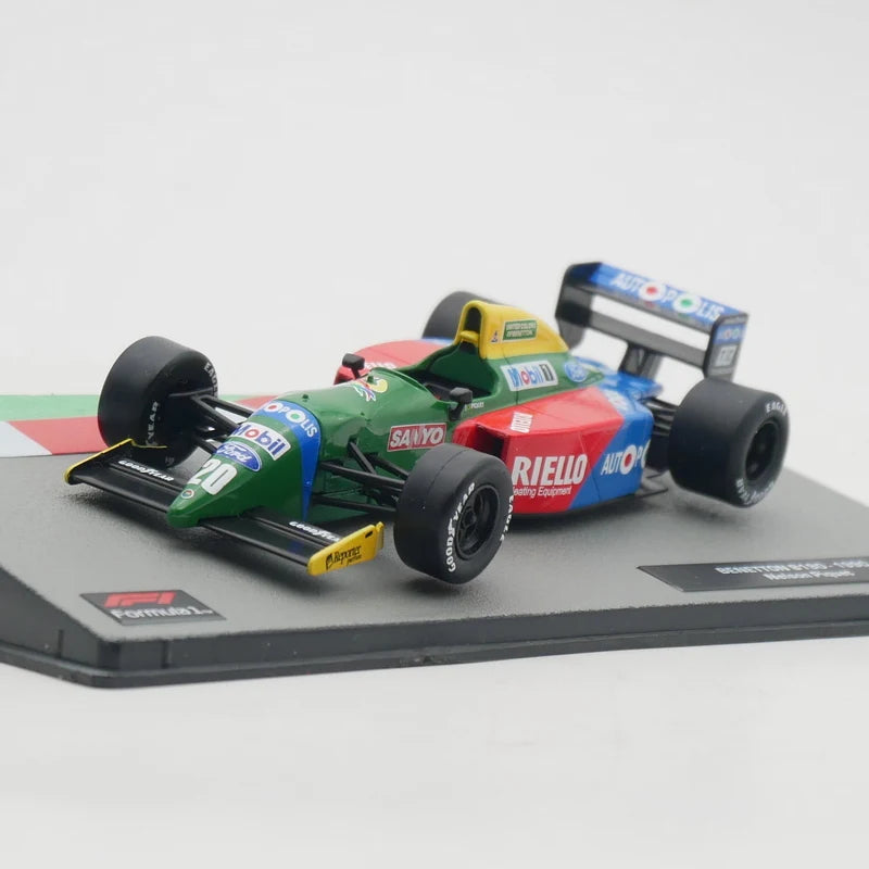 Ixo 1:43 BENETTON B190 1990 NELSON PIQUET Diecast Car Model Metal Toy Vehicle
