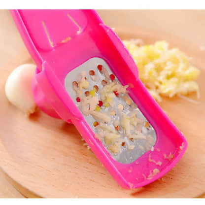 1PC Garlic Crusher Multi Functional Manual Ginger Garlic Grinding Grater Cutter Utensils Garlic Peeler Kitchen Accessories Tools