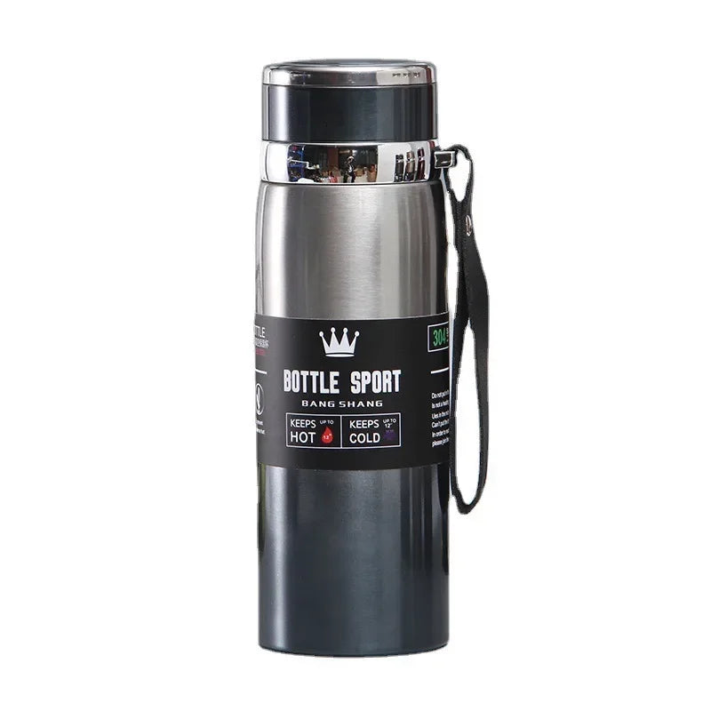 1L Thermal Water Bottle Keep Cold and Hot Water Bottle Thermos for Water Tea Coffee Vacuum Flasks Stainless Steel Thermos Bottle