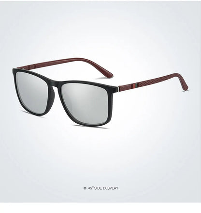 Luxury Vintage Square Polarized Sunglasses Men Women Fashion Travel Driving Fishing Anti-glare Sun Glasses TR90 Eyewear UV400