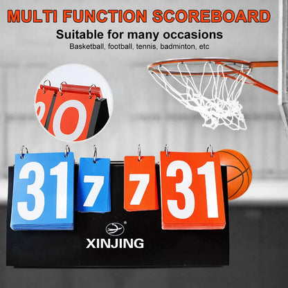 Sport Table Tennis Scoreboard 2/4-Digit Score Board Basketball Football Volleyball Competition Scoreboard Exercise Equipment