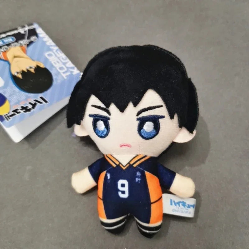 Haikyuu Kawaii Hinata Shoyo Plush Toy Doll Pendant Anime Cartoon Cute Little Doll Backpack Ornament Boys and Girls Reward Gift