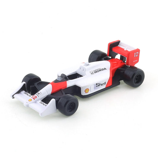 Tomica Premium Racing  Honda MP4/4 No.12 Ayrton Senna Metal Alloy Diecast Car Model Boys Toy Gift