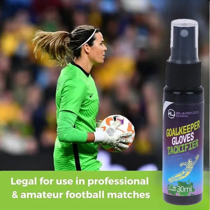 Goalkeeper Glove Spray Football Grip Spray for Goalkeeping Gloves Non-slip Enhanced Sticky Baseball Replacement Glove Glue