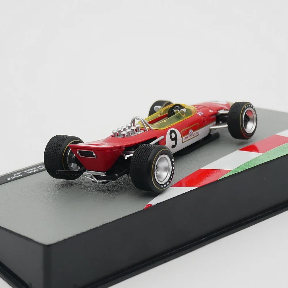 Ixo 1:43 Lotus 49B 1968 Graham Hill Racing Diecast Car Model Metal Toy Vehicle
