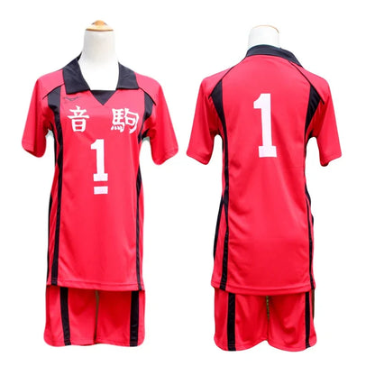 Msby Black Jackals Cosplay Costume Haikyu Volleyball Club Karasuno Nekoma Karasuno High School Sportswear Jersey Uniform