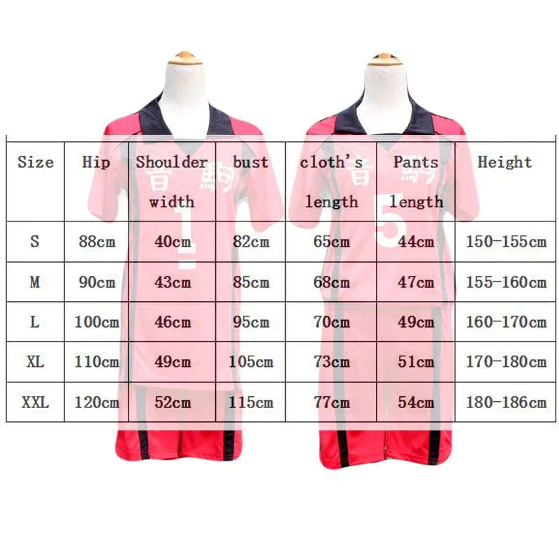 Msby Black Jackals Cosplay Costume Haikyu Volleyball Club Karasuno Nekoma Karasuno High School Sportswear Jersey Uniform