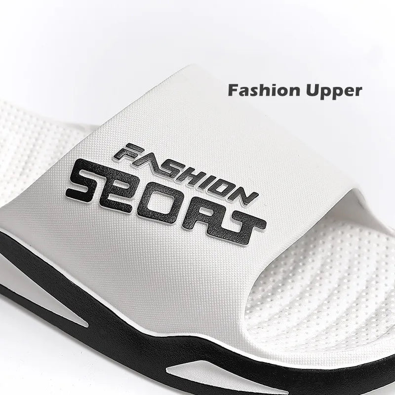 Big Size 48 49 Men Outside Slippers Summer Beach Sandals Thick Sole Non-slip Slides Fashion Slides Indoor Casual Bathroom Shoes