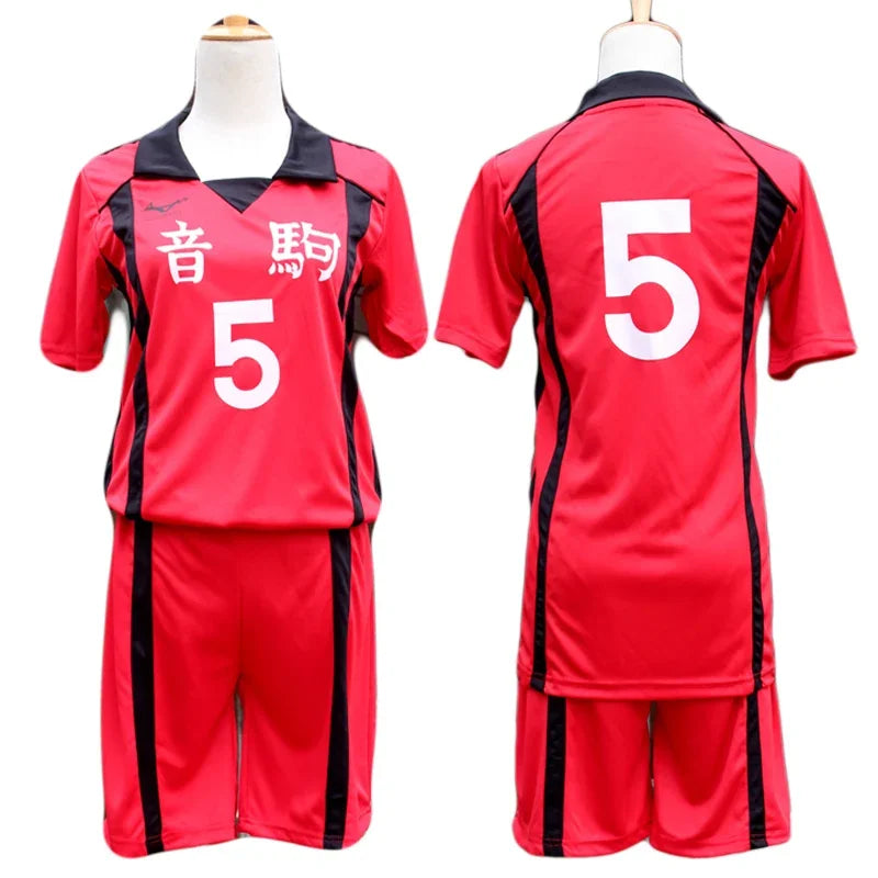 Msby Black Jackals Cosplay Costume Haikyu Volleyball Club Karasuno Nekoma Karasuno High School Sportswear Jersey Uniform