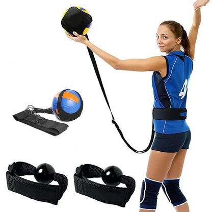 1 Set Volleyball Spike Trainer Belt Compact Size,Adjustable Length Elastic Volleyball Spike Training Tool Training Equipment