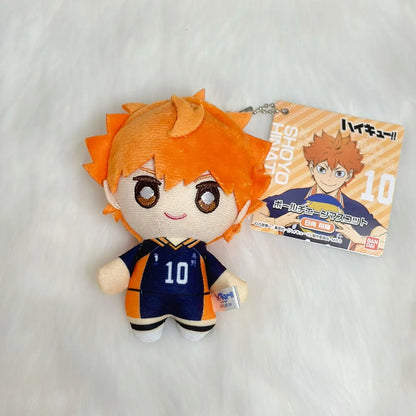 Haikyuu Kawaii Hinata Shoyo Plush Toy Doll Pendant Anime Cartoon Cute Little Doll Backpack Ornament Boys and Girls Reward Gift