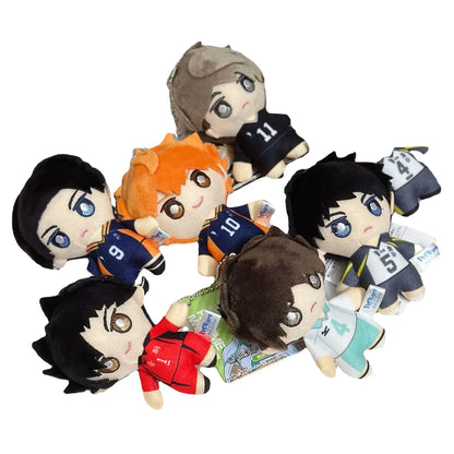 Haikyuu Kawaii Hinata Shoyo Plush Toy Doll Pendant Anime Cartoon Cute Little Doll Backpack Ornament Boys and Girls Reward Gift