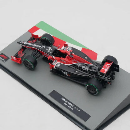 Ixo 1:43 VR-01 2010 Timo Glock Racing Diecast Car Model Metal Toy Vehicle