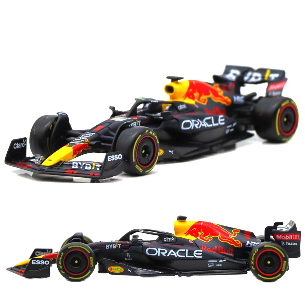 Bburago 1/43 2022 2023 F1 Red Bull RB18 Ferrari F1-75 Mercedes AMG W14 Racing Cars Toys  Alloy Vehicle Diecast Cars Model