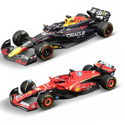 Bburago 1:43 F1 Red Bull Racing TAG Heuer RB20 2024 #1 Verstappen #11 Perez Alloy Car Die Cast Model Toy Collectible SF24