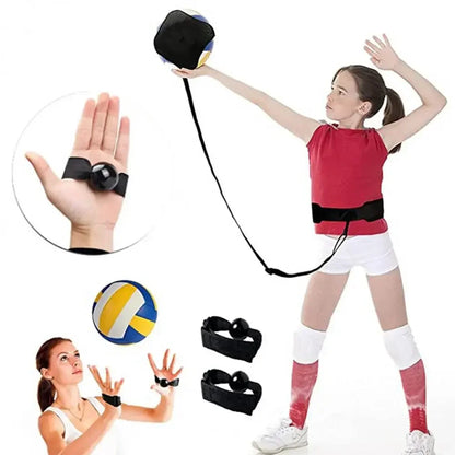 1 Set Volleyball Spike Trainer Belt Compact Size,Adjustable Length Elastic Volleyball Spike Training Tool Training Equipment