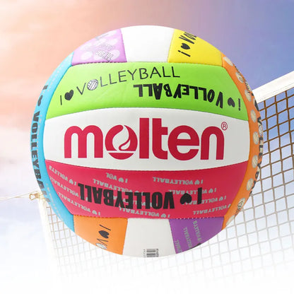 Newest Molten Volleyball Standard Size 5 PU Material Soft Touch High Quality Indoor Outdoor Sports Competition Training Balls