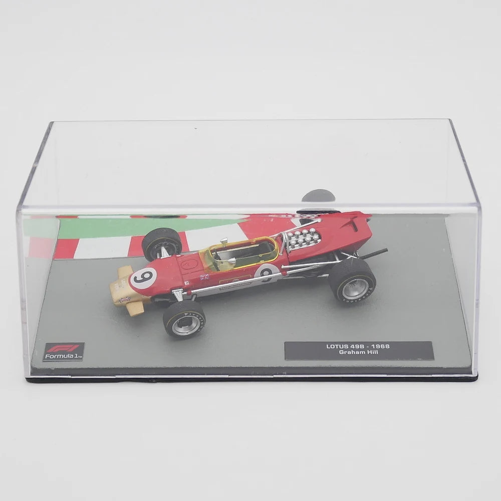 Ixo 1:43 Lotus 49B 1968 Graham Hill Racing Diecast Car Model Metal Toy Vehicle